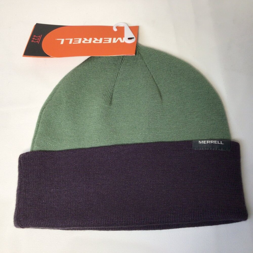 Merrell Beanie Hat Knit Midweight Acrylic Warm NWT - Picture 3 of 12